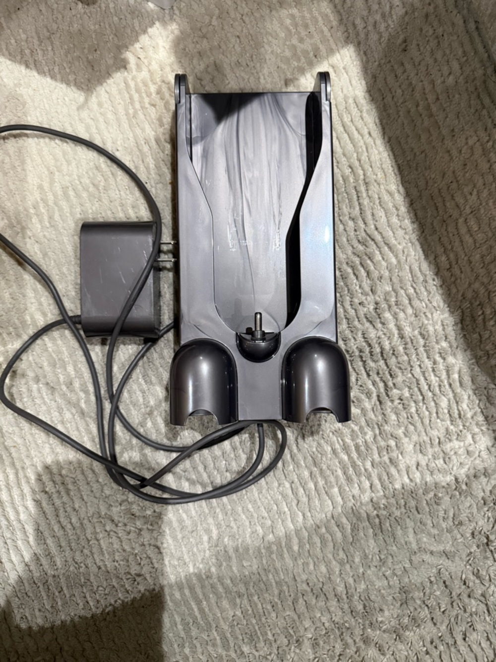 Dyson Vacuum Charging Wall Dock Station Dark Gray